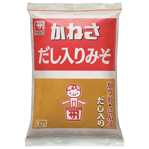 マルコメ かねさだし入りみそ 1kg×10個入