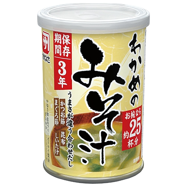 マルコメ 備蓄用 顆粒みそ汁 わかめ 189g×12個入×(2ケース)