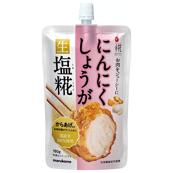 マルコメ プラス糀 にんにくしょうが生塩糀 180g×32袋入