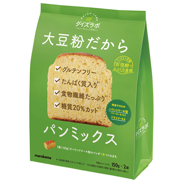 マルコメ ダイズラボ 大豆粉のパンミックス 300g×12袋入