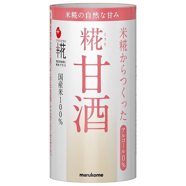 マルコメ プラス糀 米糀からつくった 糀甘酒 125mlカートカン×18本入×(2ケース)