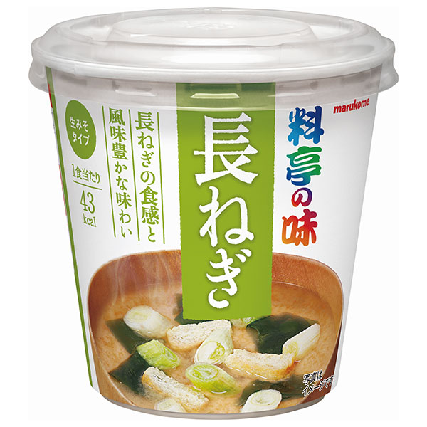 マルコメ カップ料亭の味 長ねぎ 1食×6個入