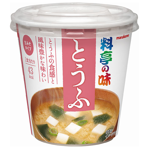マルコメ カップ料亭の味 とうふ 1食×6個入