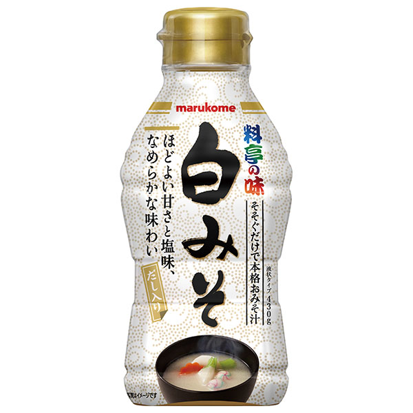 マルコメ 液みそ 白みそ 430g×10本入×(2ケース)