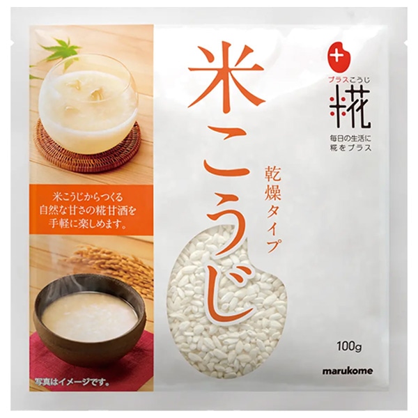 マルコメ プラス糀 甘酒用 乾燥米こうじ 100g×32袋入