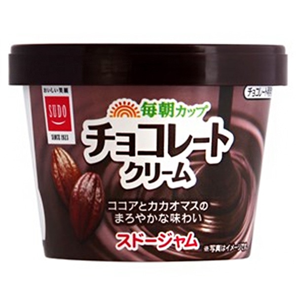 スドージャム 毎朝カップ チョコレートクリーム 120g×12個入