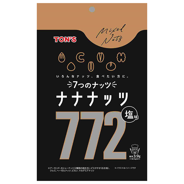 東洋ナッツ 塩味 ナナナッツ 160g×10袋入×(2ケース)