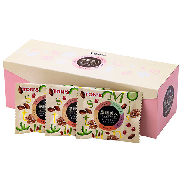 東洋ナッツ トン 薬膳美人ミックスナッツ 260g(13g×20袋)×1箱入×(2ケース)