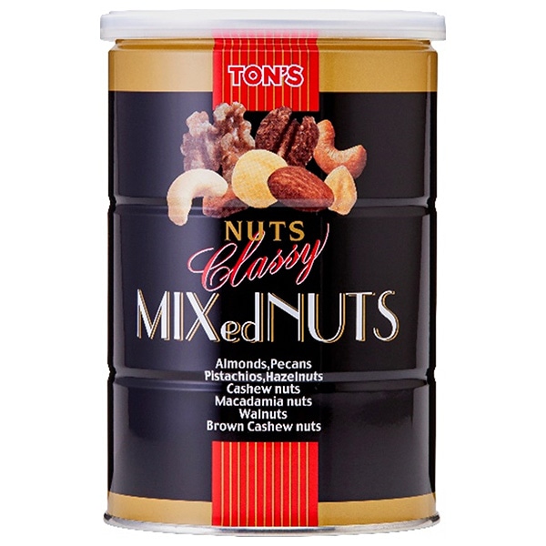 東洋ナッツ トン クラッシー ミックスナッツ 360g缶×6個入×(2ケース)
