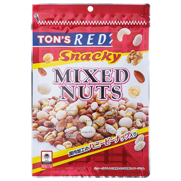 東洋ナッツ トン レッド スナッキー ミックスナッツ 170g×10袋入