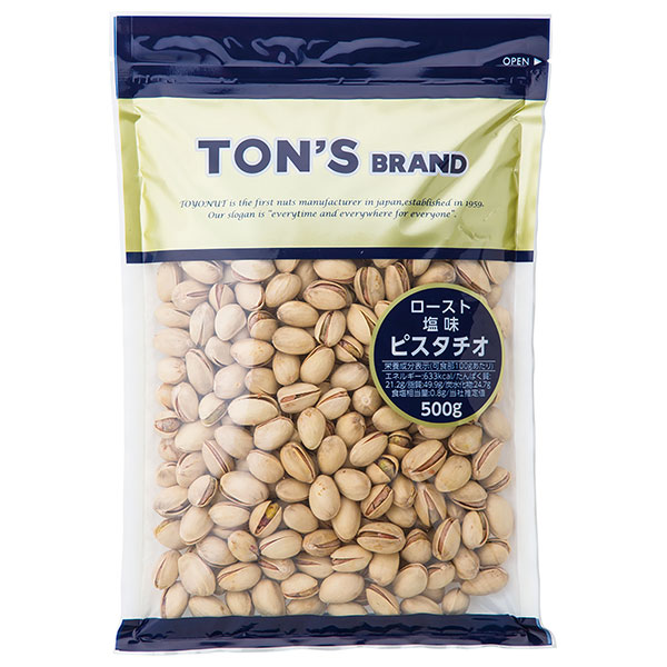 東洋ナッツ食品 トン ピスタチオ 500g×10袋入