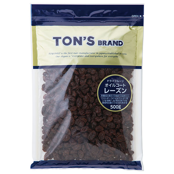 東洋ナッツ トン レーズン 500g×10袋入×(2ケース)