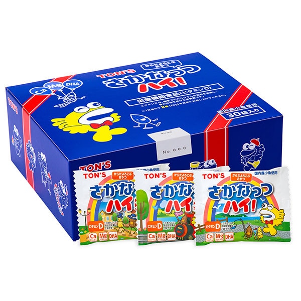 東洋ナッツ トン さかなっつハイ! (10g×30袋)×1箱入