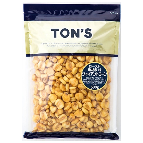 東洋ナッツ トン ジャイアントコーン 500g×10袋入×(2ケース)