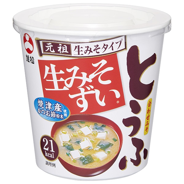 旭松 カップ生みそずい 合わせとうふ 15g×6個入