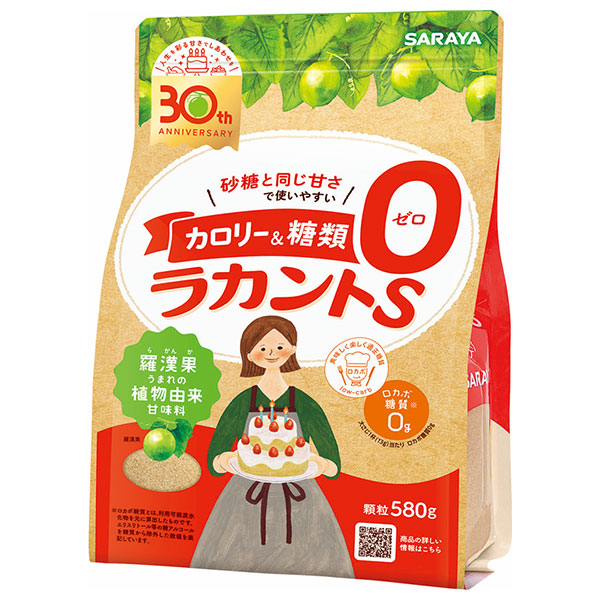 サラヤ ラカントS 顆粒 580g×6袋入