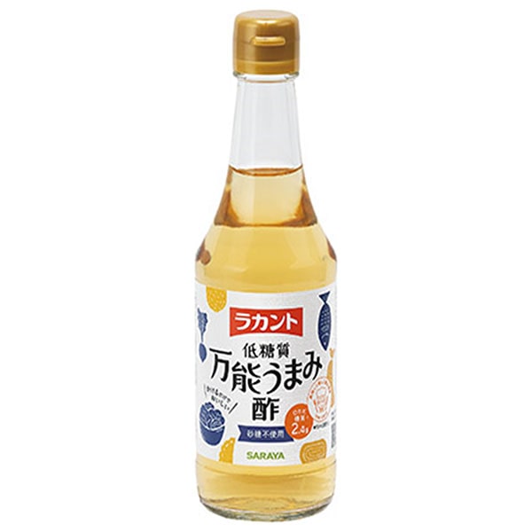 サラヤ ラカント 低糖質万能うまみ酢 300ml×12本入×(2ケース)