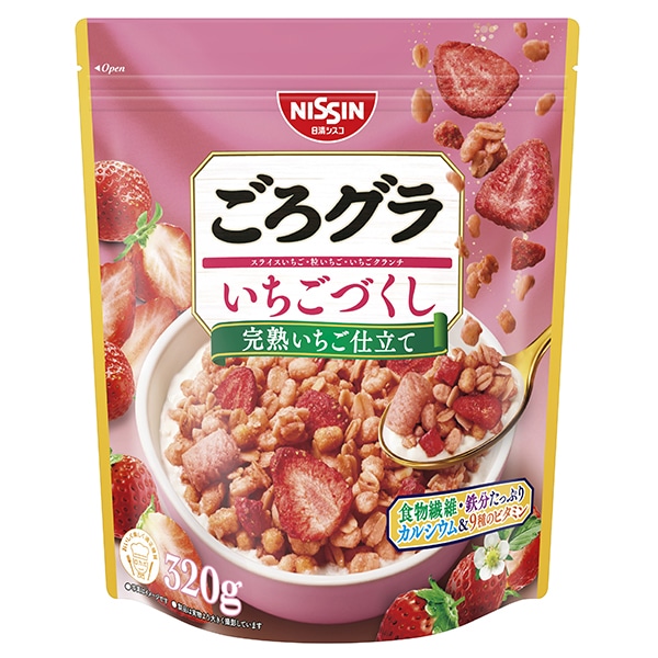 日清シスコ ごろグラ いちごづくし 320g×6袋入 メーカー 問屋直送