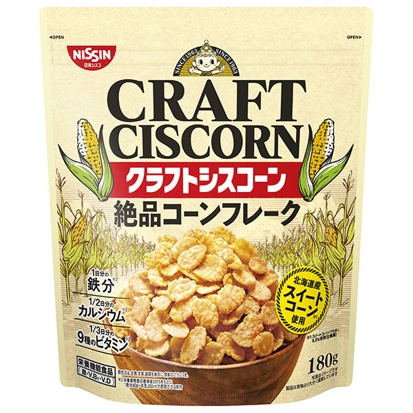 日清シスコ クラフト シスコーン 180g×8袋入×(2ケース)