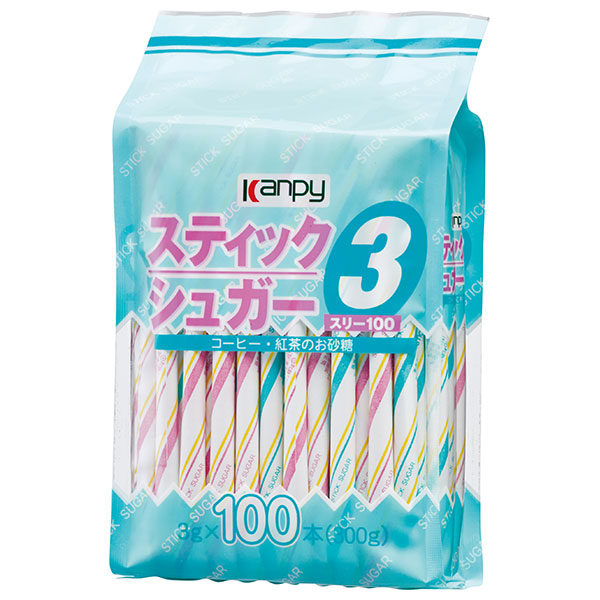 カンピー スティックシュガー (3g×100P)×12袋入×(2ケース)