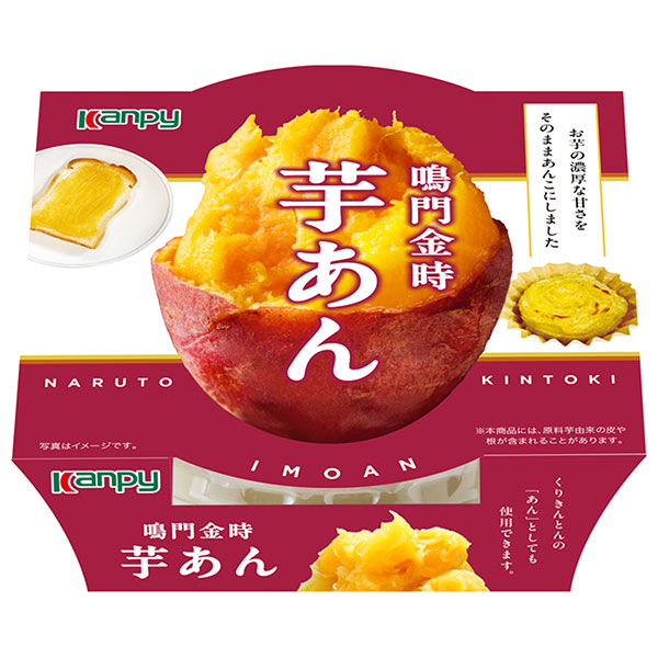 カンピー 鳴門金時芋あん 200g×6袋入×(2ケース)