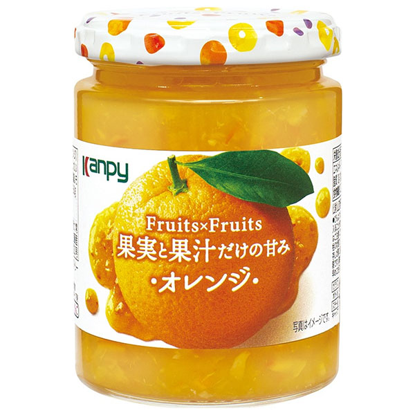 カンピー Fuits×Fruits オレンジ 260g瓶×12個入×(2ケース)