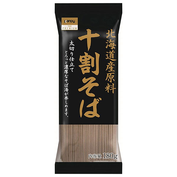 カンピーザ･プレミアム 北海道産原料 十割そば 180g×20袋入