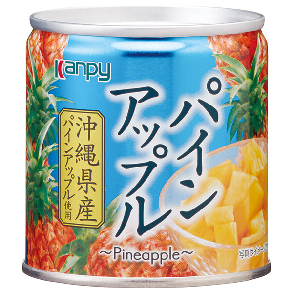 カンピー 沖縄県産パインアップル 190g缶×12個入×(2ケース)