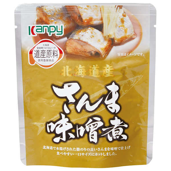 カンピー 北海道産 さんま味噌煮 80g×24袋入