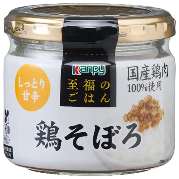 カンピー 至福のごはん 鶏そぼろ 60g瓶×12個入