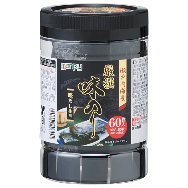 カンピー 瀬戸内海産 厳撰味のり 10切60枚×16個入