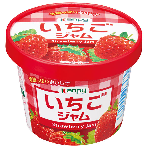 カンピー 紙カップ いちごジャム 130g×6個入