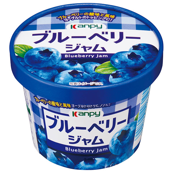 カンピー 紙カップ ブルーベリージャム 130g×6個入×(2ケース)