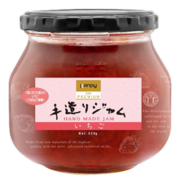 カンピー ザ プレミアム 手造りジャム いちご 320g瓶×6個入