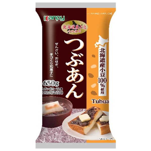 カンピー つぶあん 650g×12袋入×(2ケース)