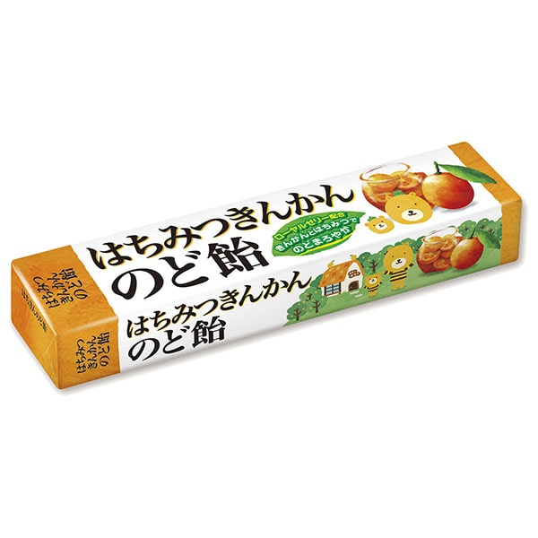 ノーベル製菓 はちみつきんかんのど飴 スティックタイプ 10粒×10個入×(2ケース)