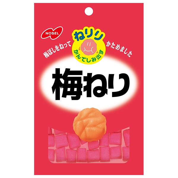 ノーベル製菓 ねりり梅ねり 20g×6個入×(2ケース)