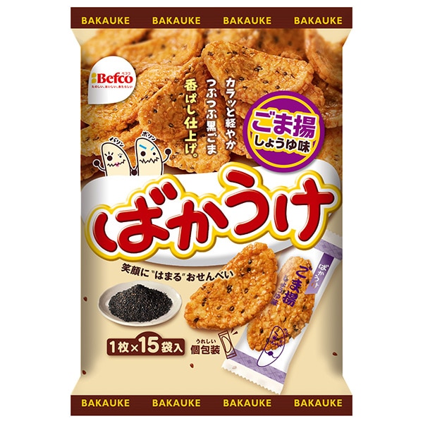 栗山米菓 ばかうけ ごま揚 15枚×12袋入