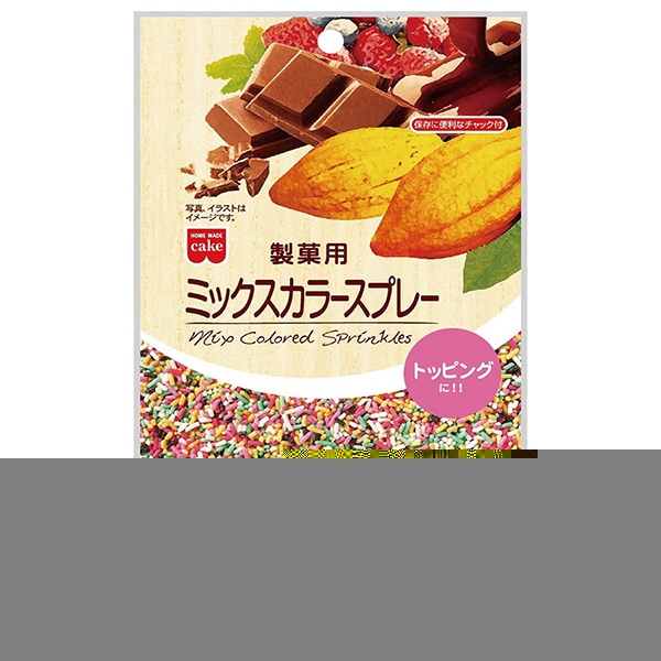 共立食品 製菓用 ミックスカラースプレー 120g×6袋入×(2ケース)