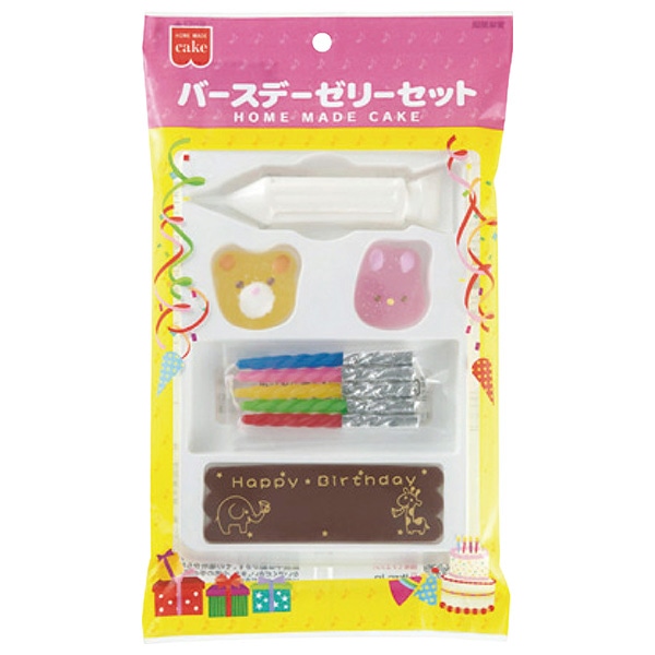 共立食品 バースデーゼリーセット 4点×5袋入