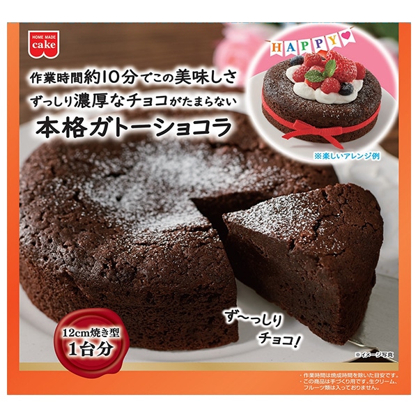 共立食品 本格ガトーショコラキット 170g×5袋入×(2ケース)
