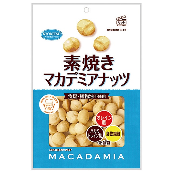共立食品 素焼きマカデミアナッツ 徳用 100g×12袋入×(2ケース)