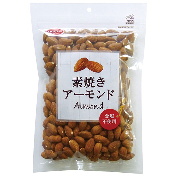 共立食品 素焼きアーモンド ボリュームパック 340g×6袋入×(2ケース)