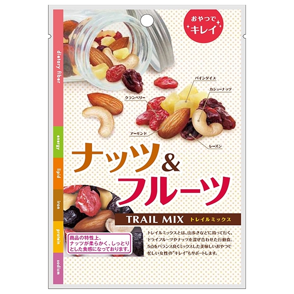 共立食品 ナッツ&フルーツ(トレイルミックス) 55g×6袋入×(2ケース)