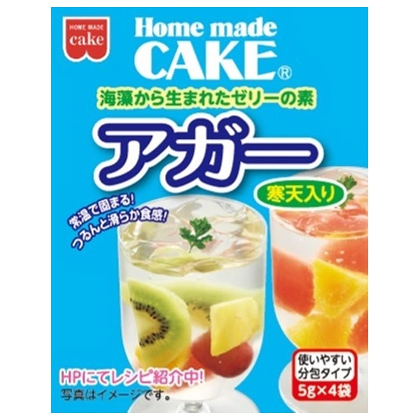 共立食品 ゼリーの素(アガー) 20g(5g×4)×6個入