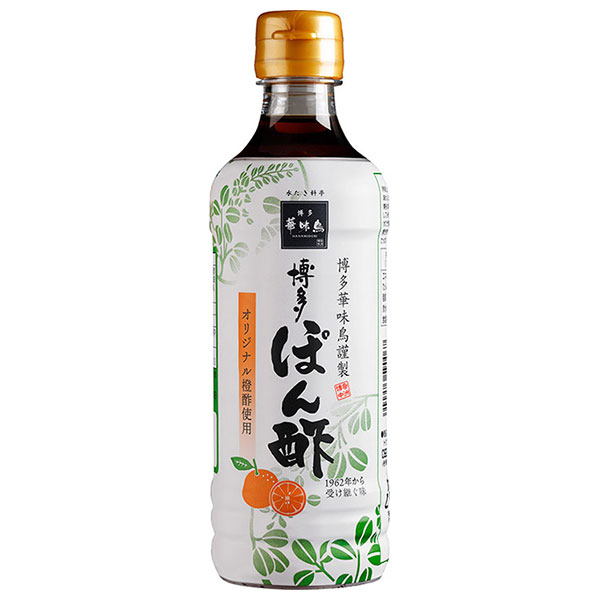 トリゼンフーズ 博多華味鳥 博多ぽん酢 360mlペットボトル×15袋入×(2ケース)