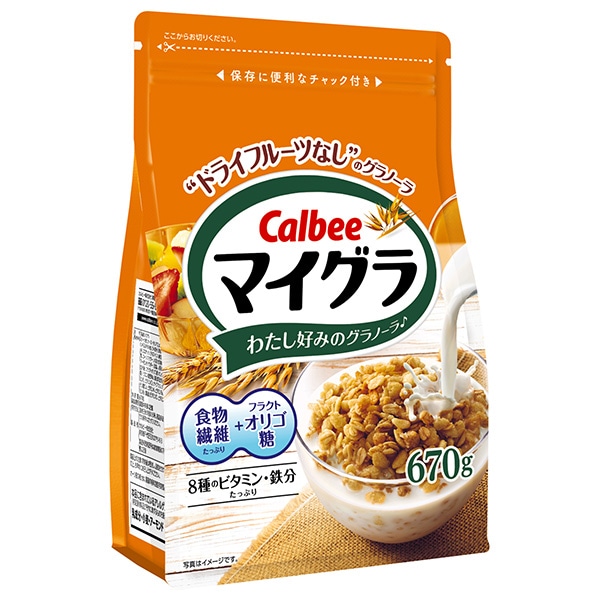 カルビー マイグラ 630g×6袋入 メーカー 問屋直送