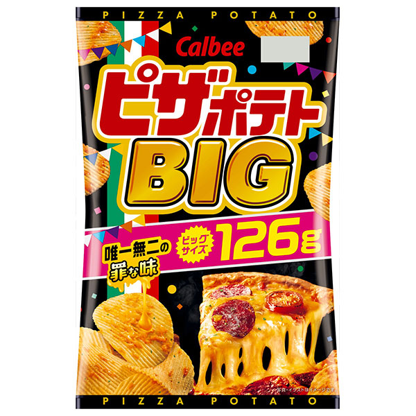 カルビー ピザポテト BIG 126g×12袋入