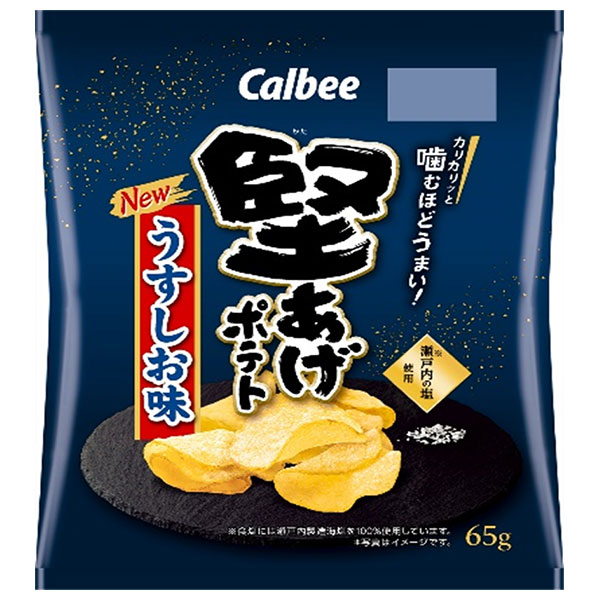 カルビー 堅あげポテト うすしお味 65g×12個入