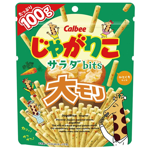 カルビー じゃがりこ サラダbits 大モリ 100g×12袋入 メーカー 問屋直送